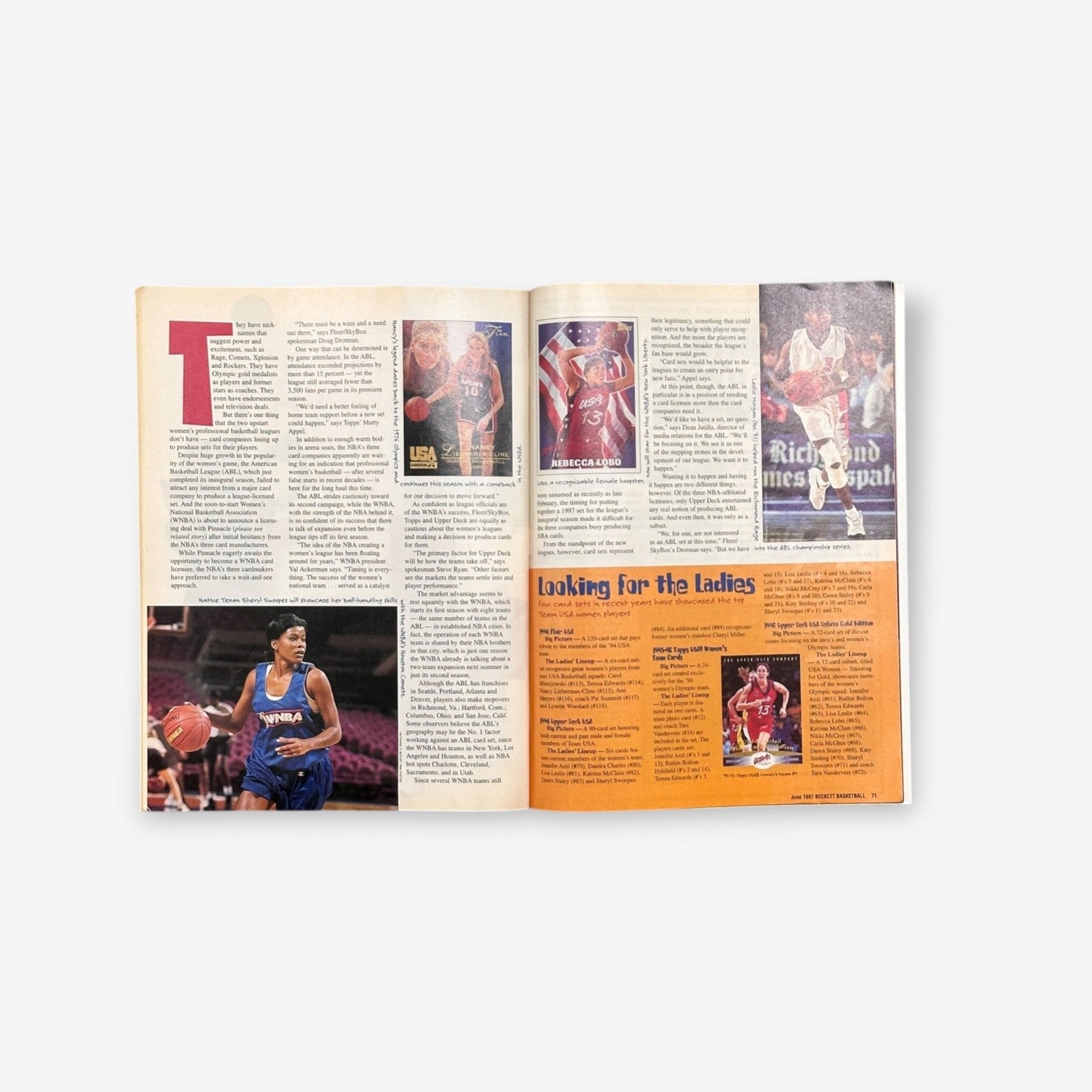 1997 Glen Rice - Heating Up! - Beckett Basketball Month #83