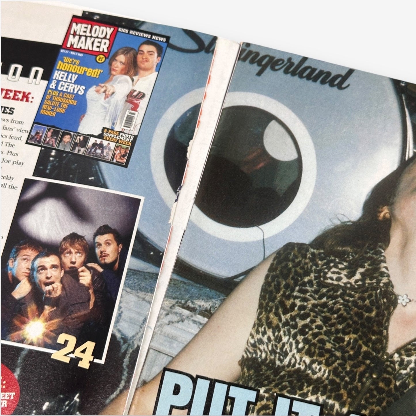 1999 Kelly & Cerys - We're Honoured - Melody Maker Magazine