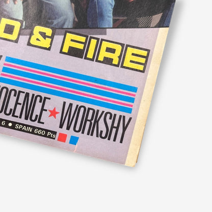 1990 Earth, Wind & Fire - Blues & Soul Magazine Issue 555