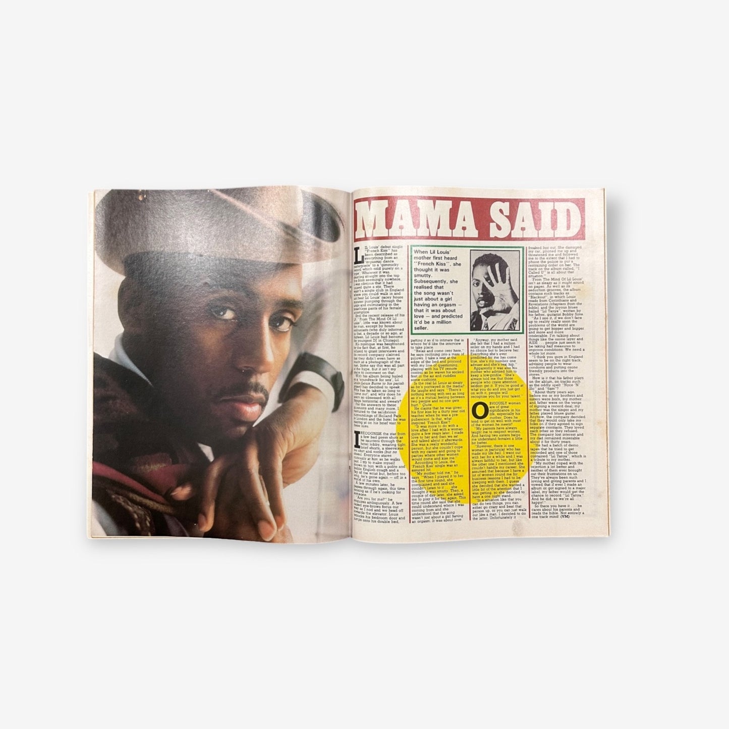 1990 Jazzie B - Blues & Soul Magazine Issue 552