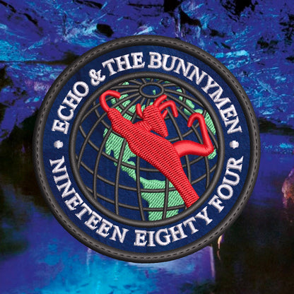 Official Echo & The Bunnymen 1984 Vintage Tour Patch Various
