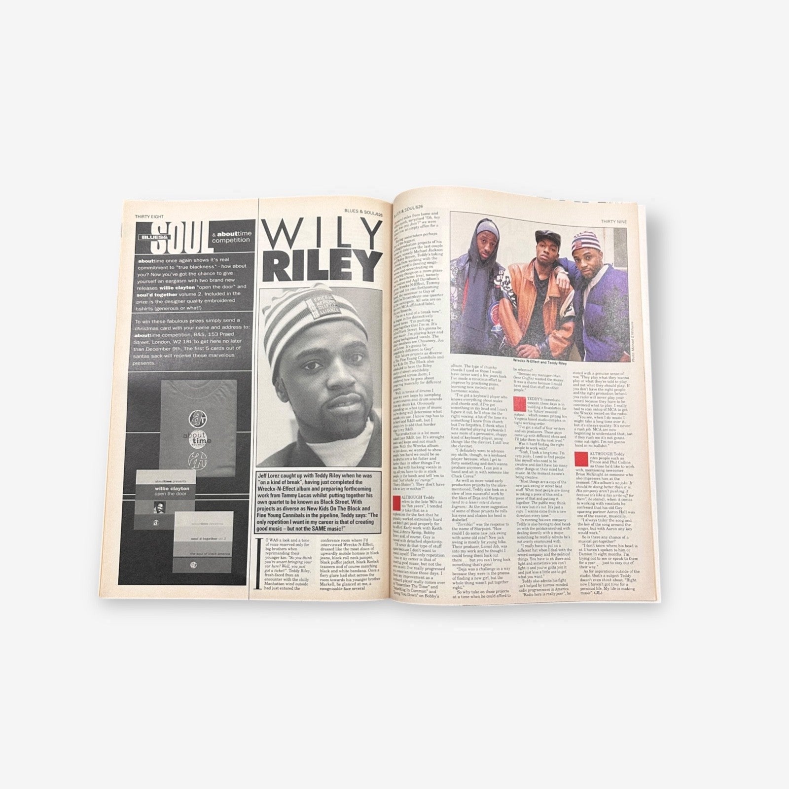 1992 Terry Riley - Blues & Soul Magazine Issue 626