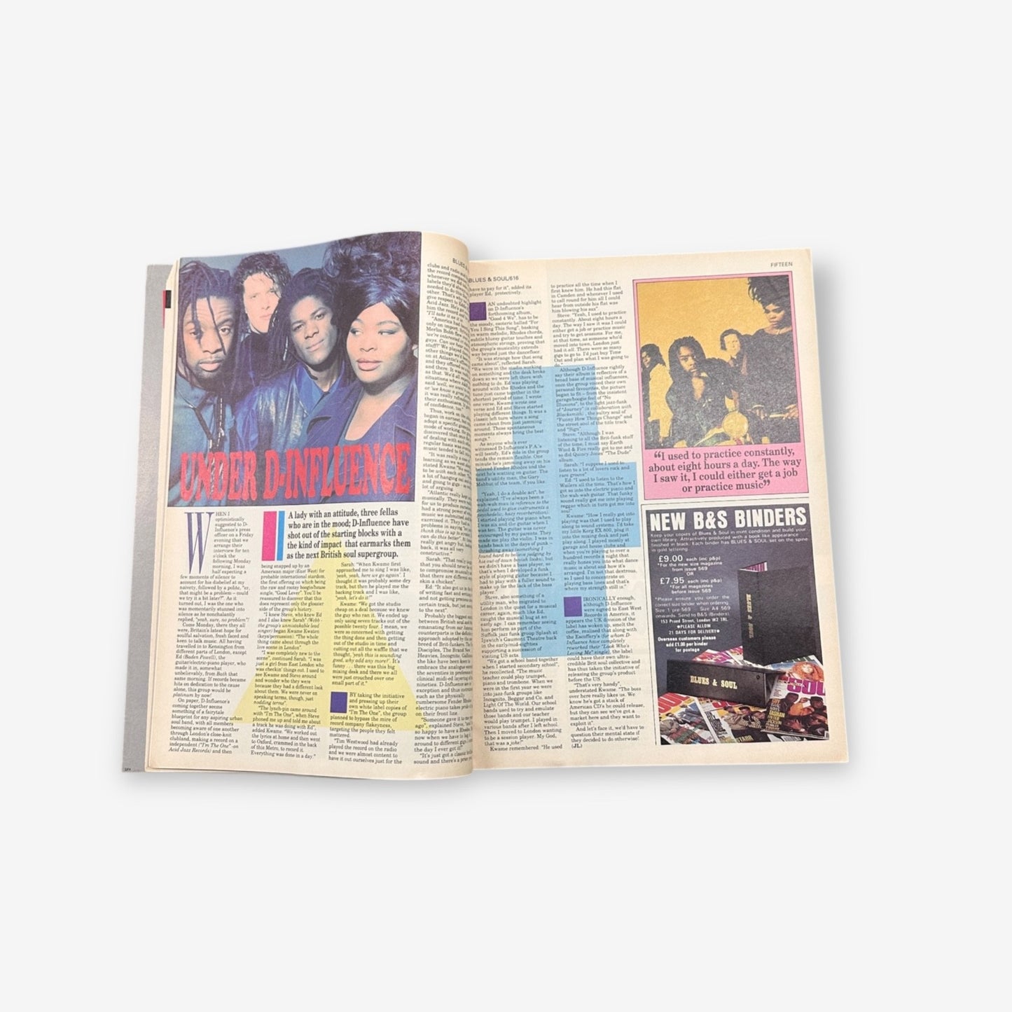 1992 D-Influence - Blues & Soul Magazine Issue 616