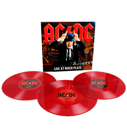 AC/DC – Live at River Plate (Triple-LP on Translucent Red Vinyl)