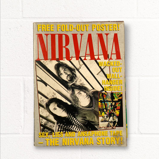 The Nirvana Story 1993 Fold Out Poster A2