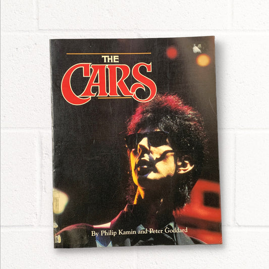 RARE - The Cars - Paperback Book (Philip Kamin) 1986