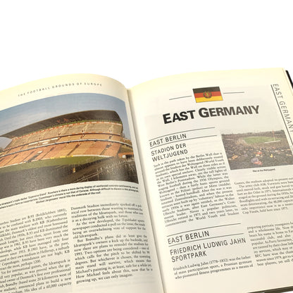 The Football Grounds of Europe - 1990 Hardcover Book (Simon Inglis)