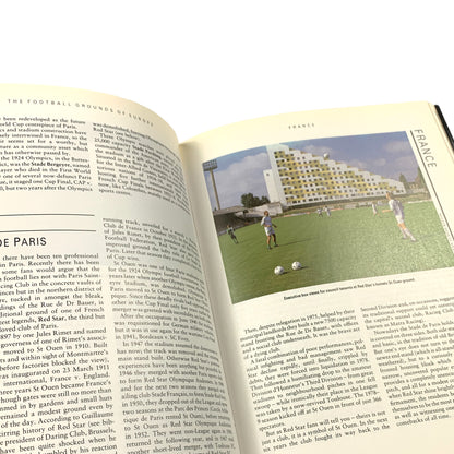 The Football Grounds of Europe - 1990 Hardcover Book (Simon Inglis)