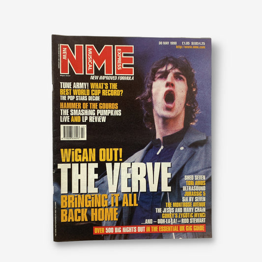 1998 The Verve - Wigan Out! - NME Magazine