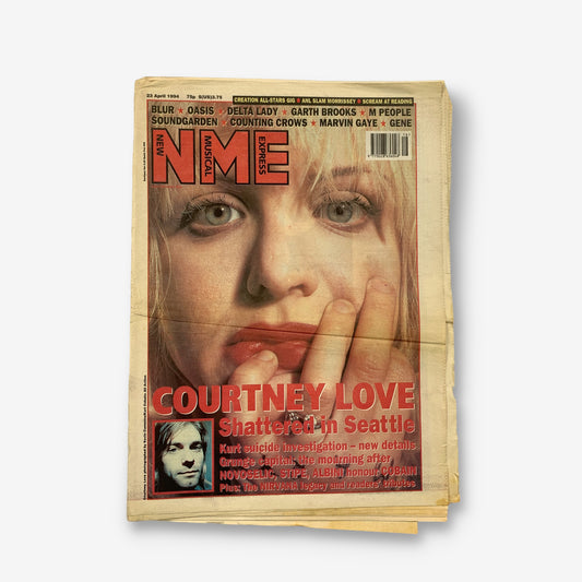 1994 Courtney Love - Shattered in Seattle - NME Magazine