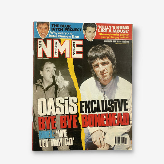 1999 Oasis - Bye Bye Bonehead - NME Magazine