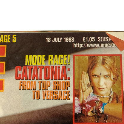 1998 The Verve - McCabe Quits - NME Magazine