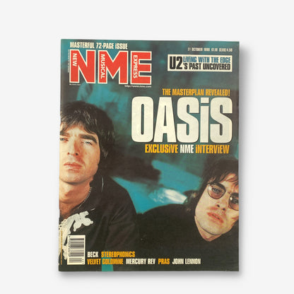 1998 Oasis - The Masterplan Revealed! NME Magazine