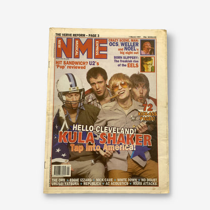 1997 Kula Shaker  - Tap Into America - NME Magazine
