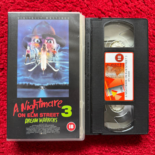 A Nightmare On Elm Street 3: Dream Warriors VHS Video (1987) EVS1295