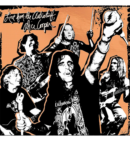 Alice Cooper – Live from the Astroturf (Limited Edition 12-Inch Album on 180g Apricot Vinyl with DVD)