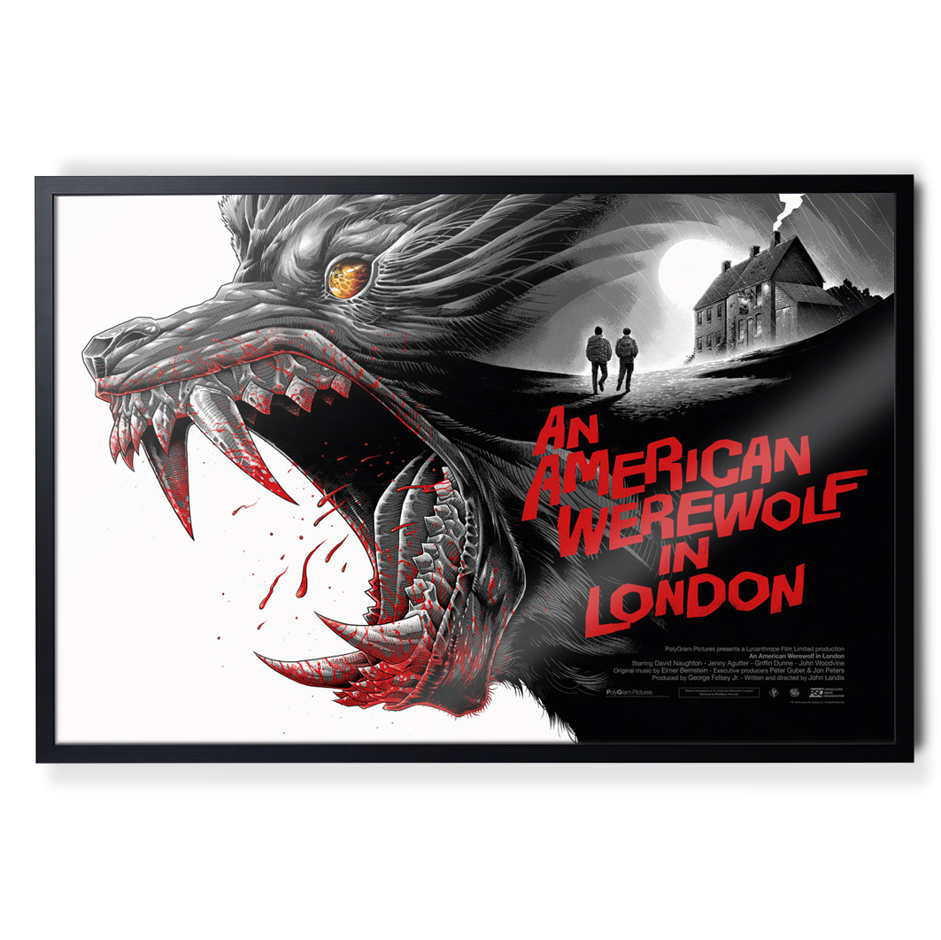 Officially Licensed - An American Werewolf In London Print
