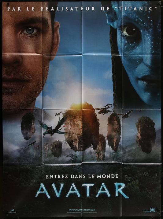 Avatar (2009) Original French Grande Movie Poster 47 x 63