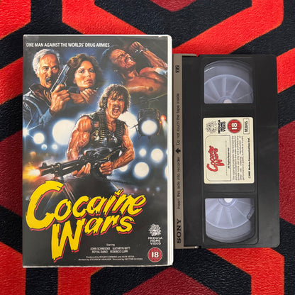 Cocaine Wars VHS - Ex Rental Video (1985) M3845