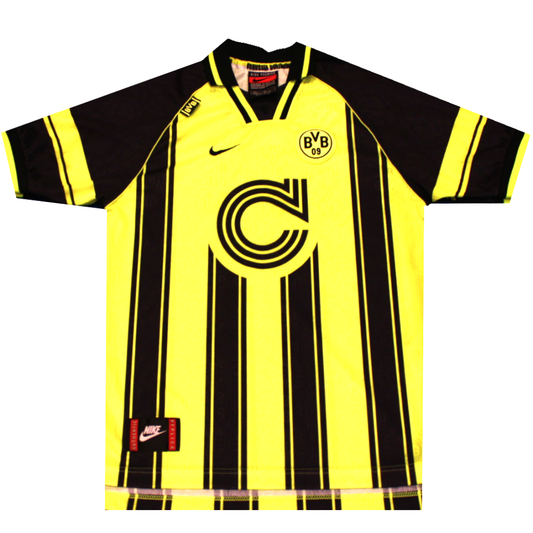 Borussia Dortmund 1996-1997 European Home Football Shirt (Excellent) XLY