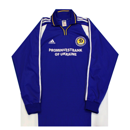 Dynamo Kiev 2001-2002 Home Football Shirt L/S (Excellent) XL