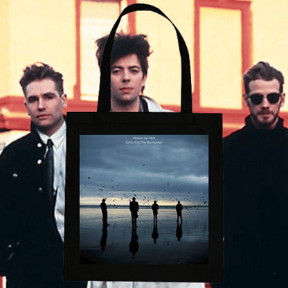 Official Echo & The Bunnymen Album Cover Tote Bags Heaven Up Here