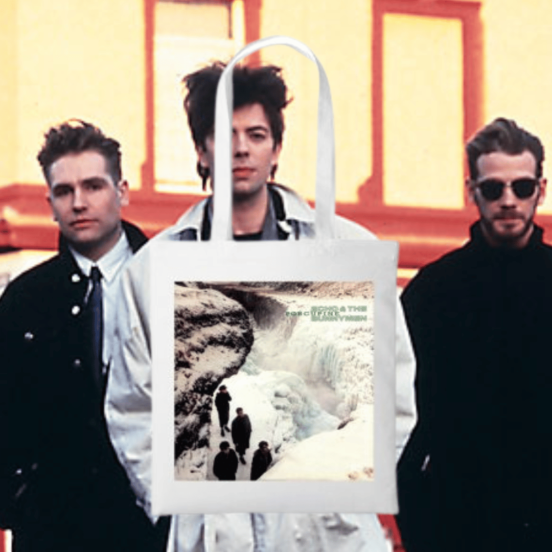 Official Echo & The Bunnymen Album Cover Tote Bags Porcupine