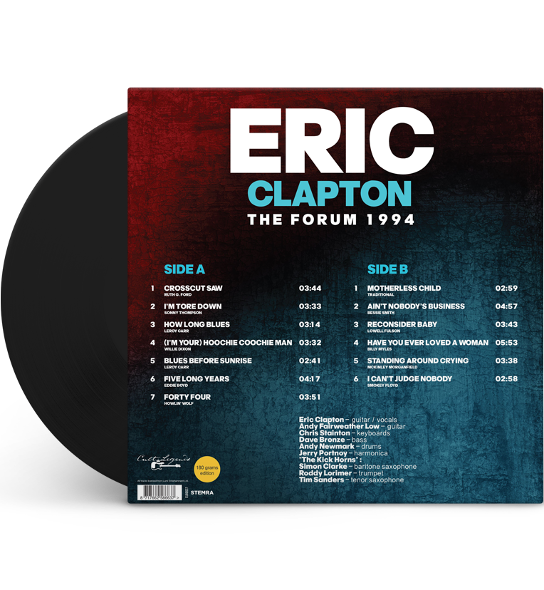 Eric Clapton – The Forum 1994 (12-Inch Album on 180g Vinyl)