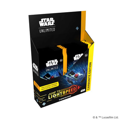 Star Wars: Unlimited Jump to Lightspeed Set 4 Carbonite Collector Booster Pack