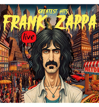 Frank Zappa – Greatest Hits Live (12-Inch Album on 180g Transparent Yellow Vinyl)