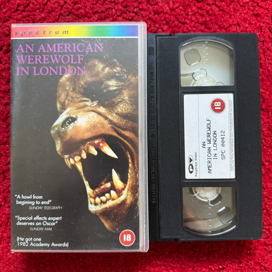 An American Werewolf In London - Horror VHS Video (1981) SPC00412