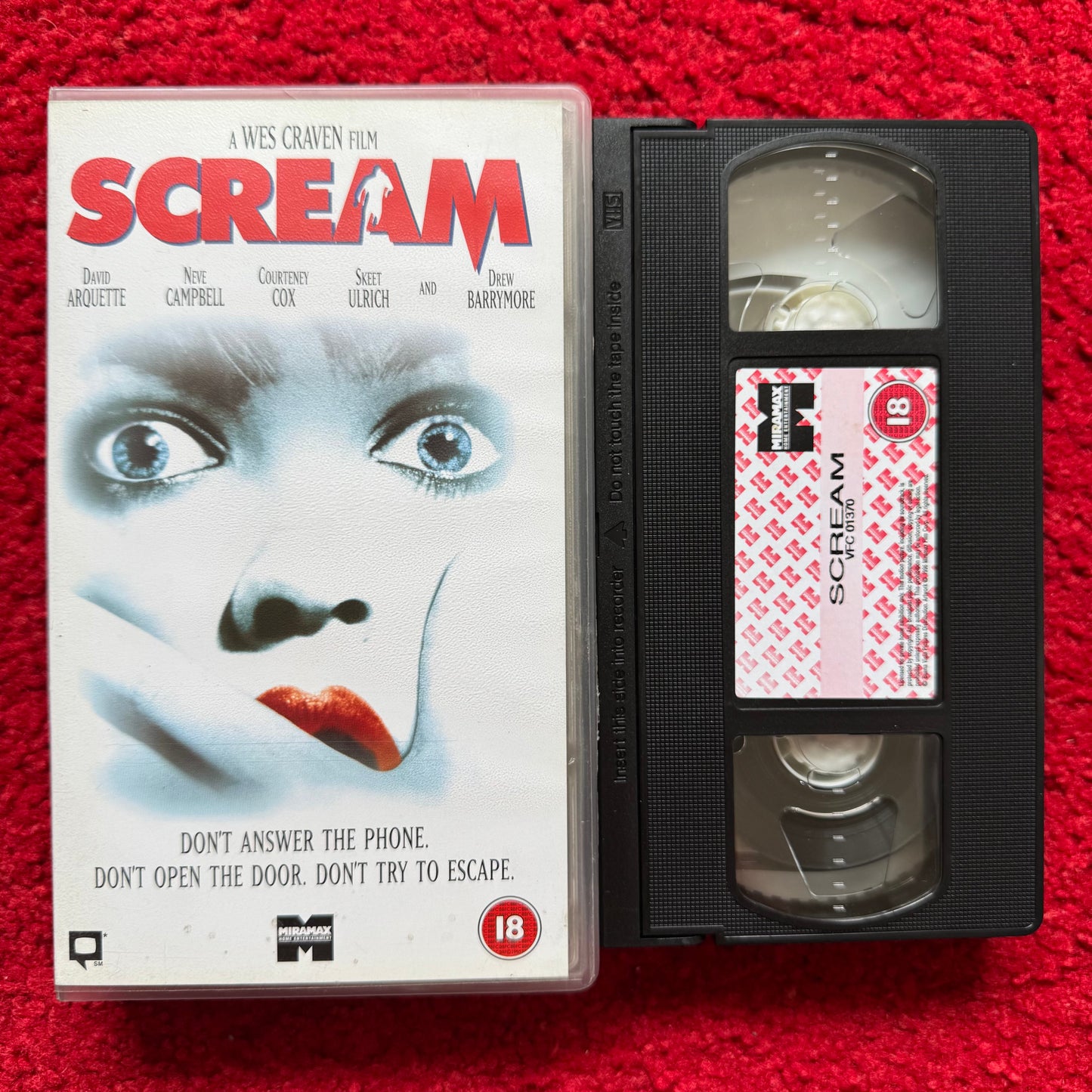 Scream VHS Video (1996) D610097
