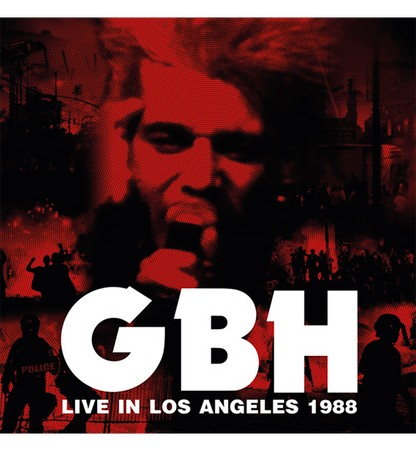 GBH – Live in Los Angeles 1988 (Double-LP on Red Vinyl)