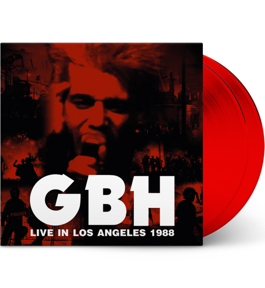 GBH – Live in Los Angeles 1988 (Double-LP on Red Vinyl)