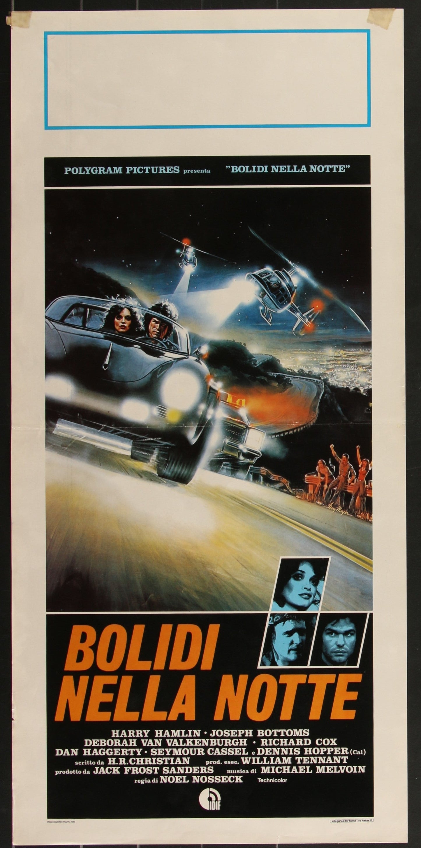 King Of The Mountain (1981) Original Italian Locandina Movie Poster