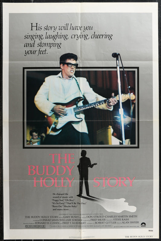 The Buddy Holly Story (1978) Original US One Sheet Movie Poster