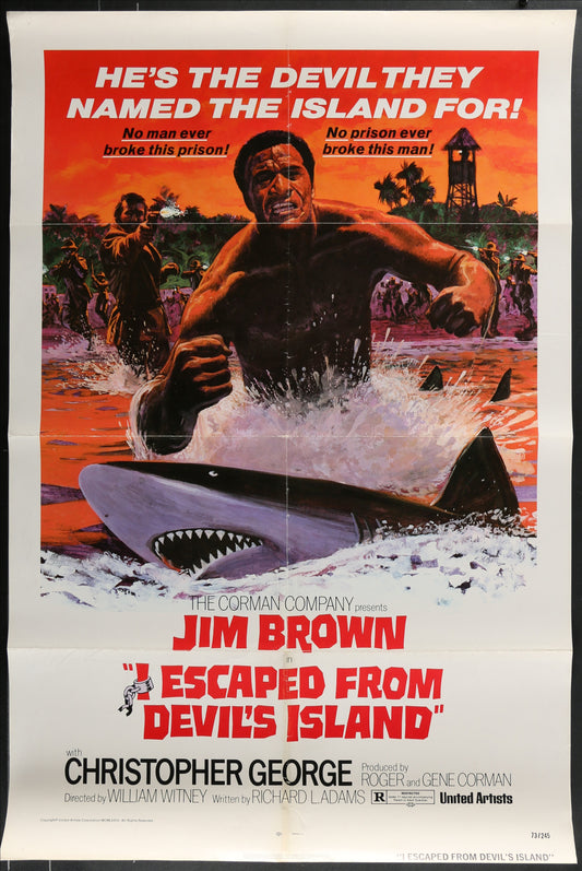 I Escaped From Devil's Island (1973) Original US One Sheet Movie Poster