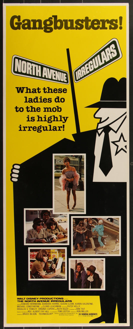 North Avenue Irregulars (1979) US Insert Movie Poster