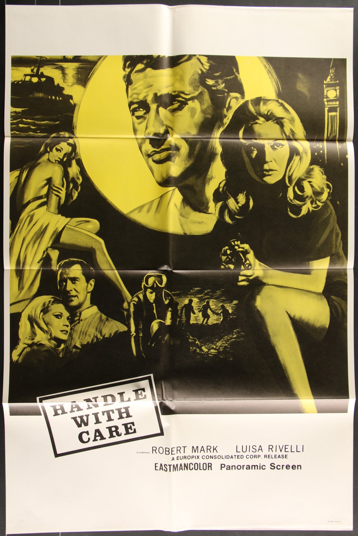 Handle With Care (1967) Original US One Sheet Movie Poster