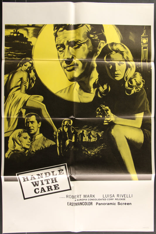 Handle With Care (1967) Original US One Sheet Movie Poster