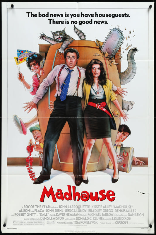 Madhouse (1990) Original US One Sheet Movie Poster