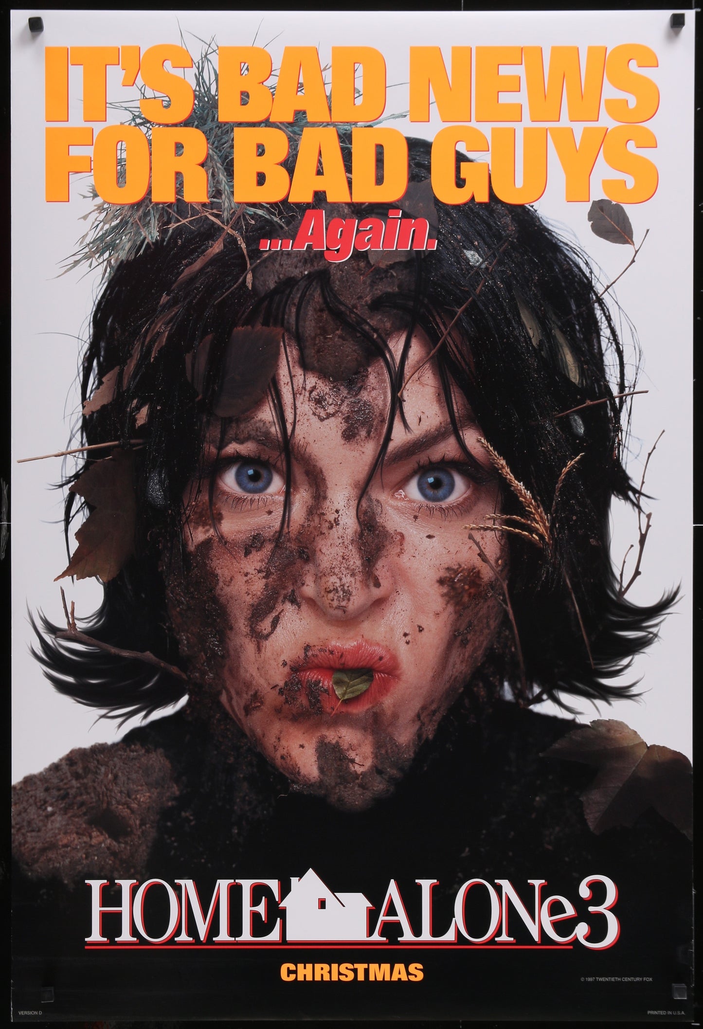 Home Alone 3 (1997) Original US One Sheet Movie Poster