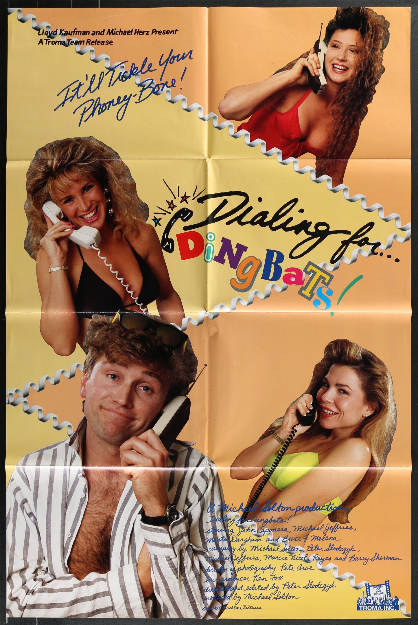Dialing For Dingbats (1990) Original US One Sheet Movie Poster
