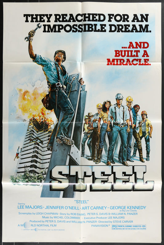 Steel (1980) Original US One Sheet Movie Poster