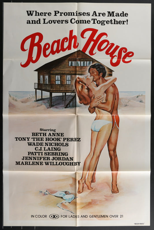 Beach House (1981) Original US One Sheet Movie Poster