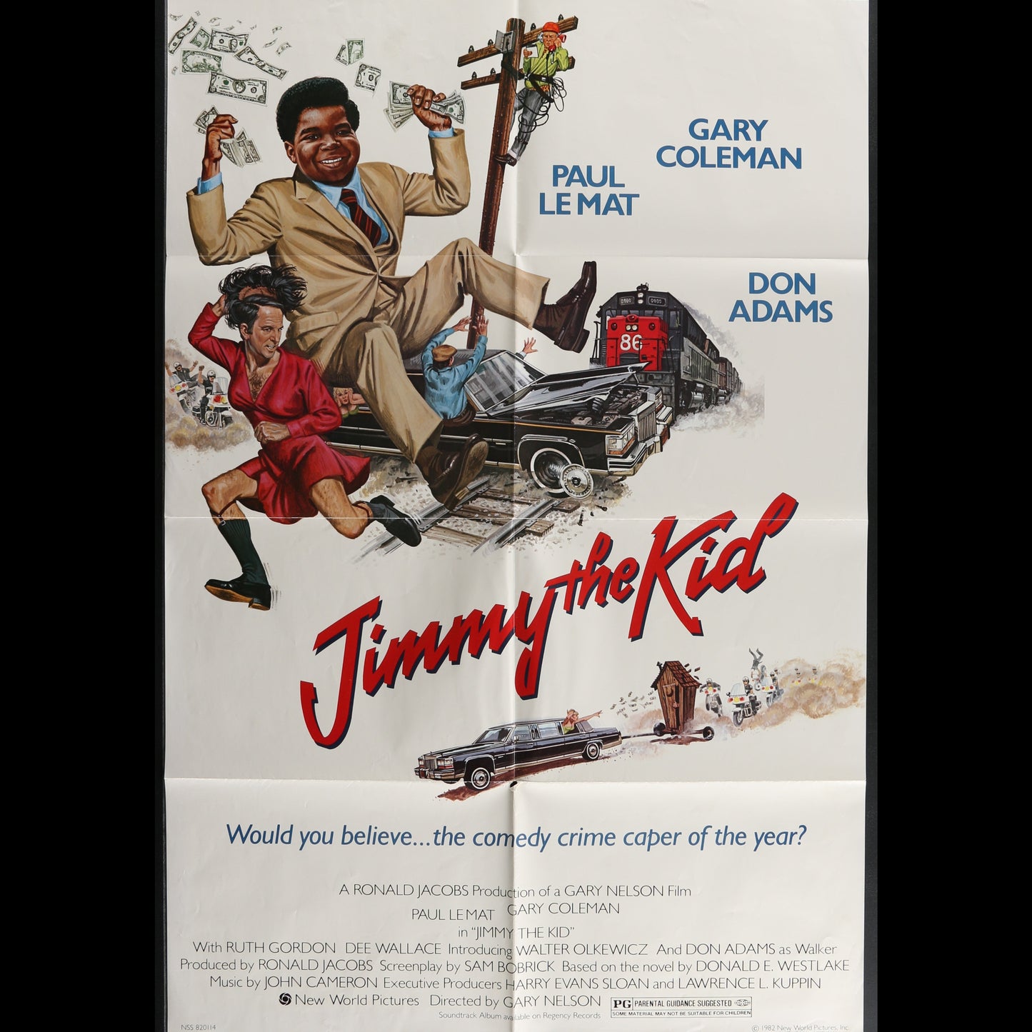 Jimmy The Kid (1982) Original US One Sheet Movie Poster