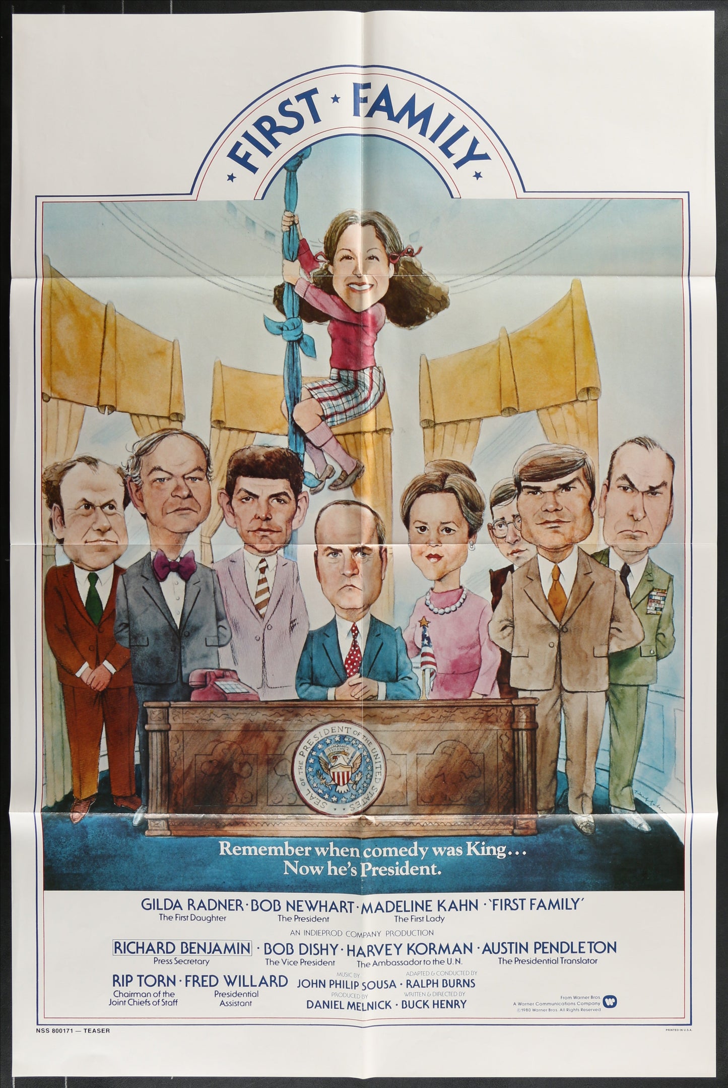 First Family (1980) Original US One Sheet Movie Poster
