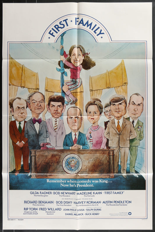 First Family (1980) Original US One Sheet Movie Poster