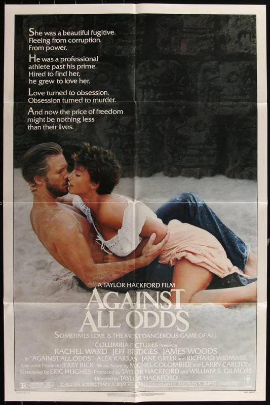 Against All Odds (1984) Original US One Sheet Movie Poster