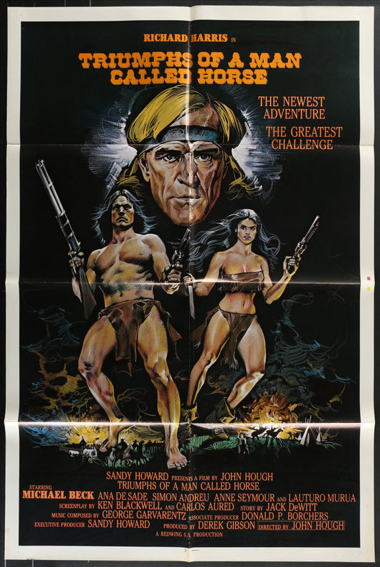 Triumphs Of A Man Called Horse (1983) Original US One Sheet Movie Poster